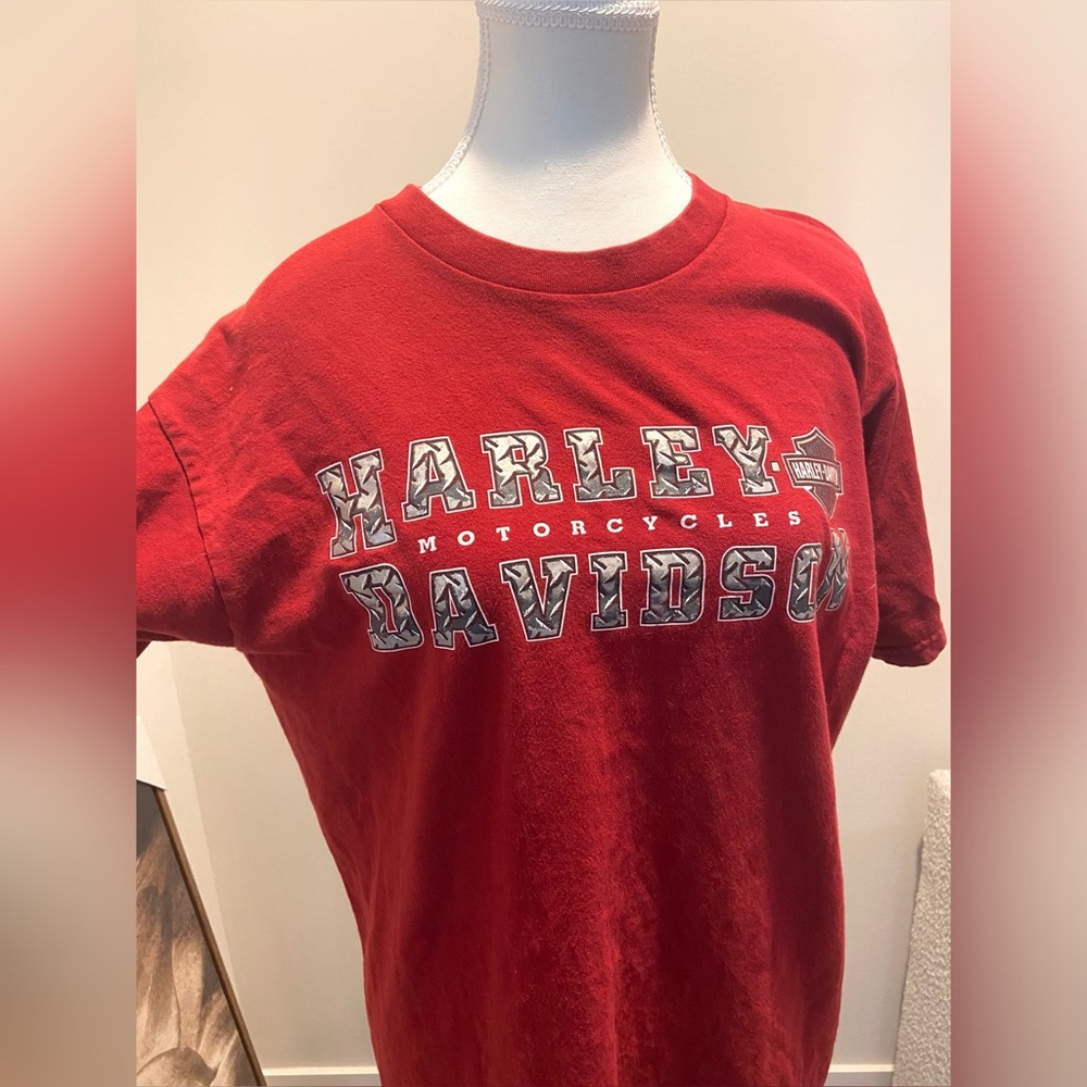 harley davidson shirt size large